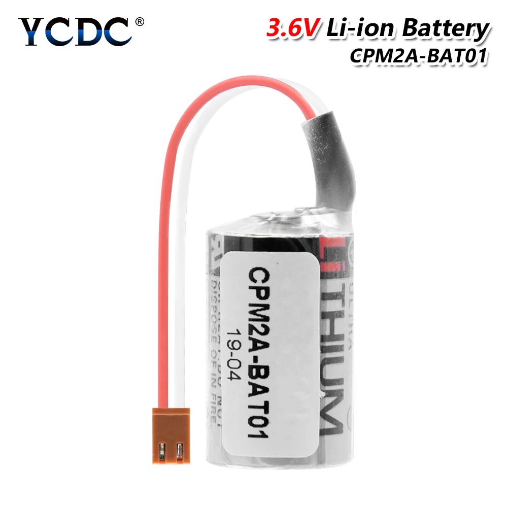 YCDC 3,6 В 1000 мАч CPM2A-BAT01 аккумуляторная батарея для Omron CJ1 CPM2A CQM1H NS7 резервная батарея для промышленный PLC Батареи управления
