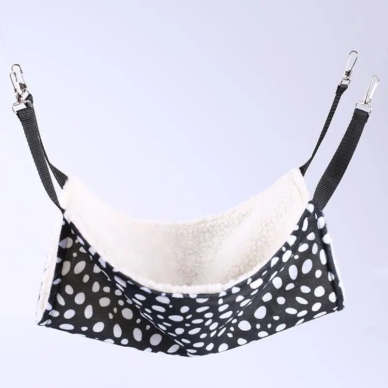 

Warm Hanging Cat Bed Mat Soft Cat Hammock Winter Hammock Pet Kitten Cage Bed Cover Cushion Soft Fleece Basket Pad Cradle Toy