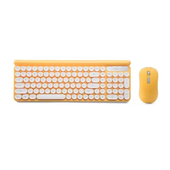 

Gaming Keyboard 2.4G Wireless Rechargeable Usb Ergonomic Gaming Mute Keyboard Mouse Sets for Games-L04