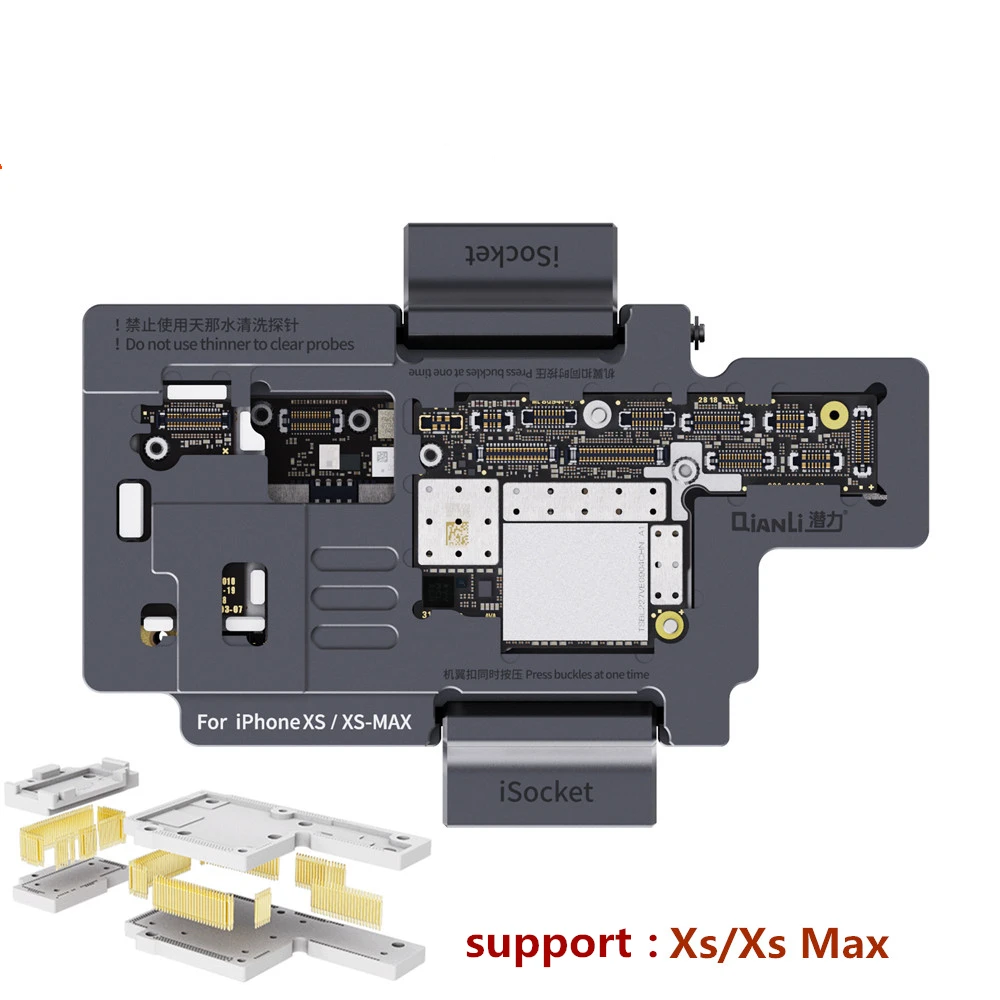 Qianli isoket PCB держатель материнской платы приспособление джиг для iPhone XS MAX логическая плата Тестер приспособление для наладки