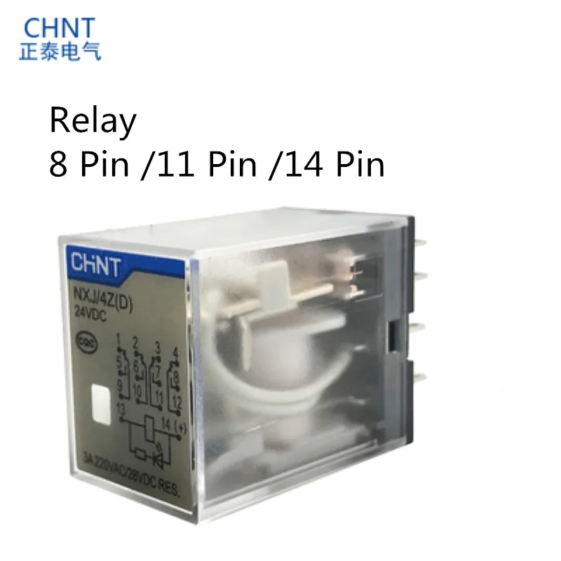 1 шт. MY2P HH52P MY2NJ мини электромагнитное реле NXJ/3Z(D) 11 pin 3A медная катушка 3 открытые