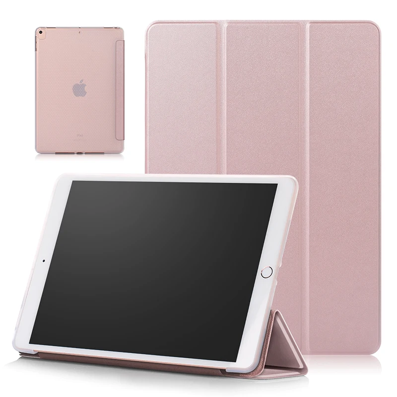 

Soft TPU Translucent Case For iPad Air 3 10.5 inch 2019 Slim Magnetic Folding Stand Smart Cover For iPad Pro 10.5 2017