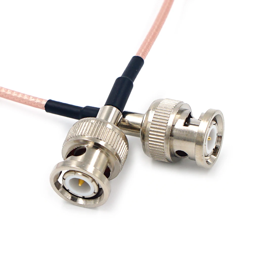 Adaptateur BNC 50 OHm Mâle/femelle Coudé 90º, Réf. 51S201