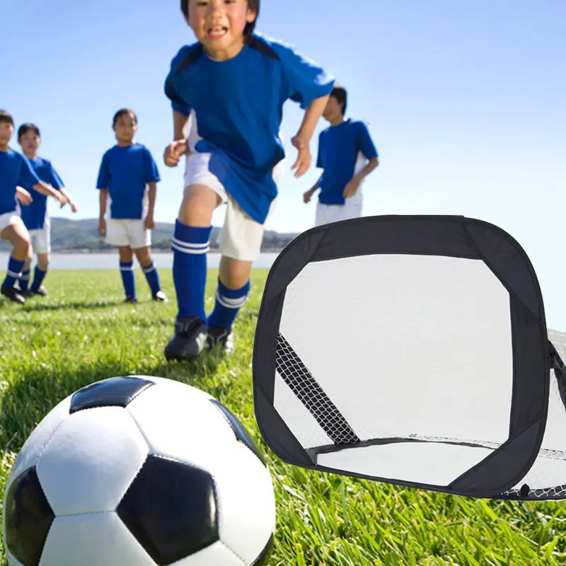 Football Net Soccer Ball Outdoor Game Goal Oxford Cloth 3color Portable Durable Practical Goalkeeper Lawn Match Field | Спорт и