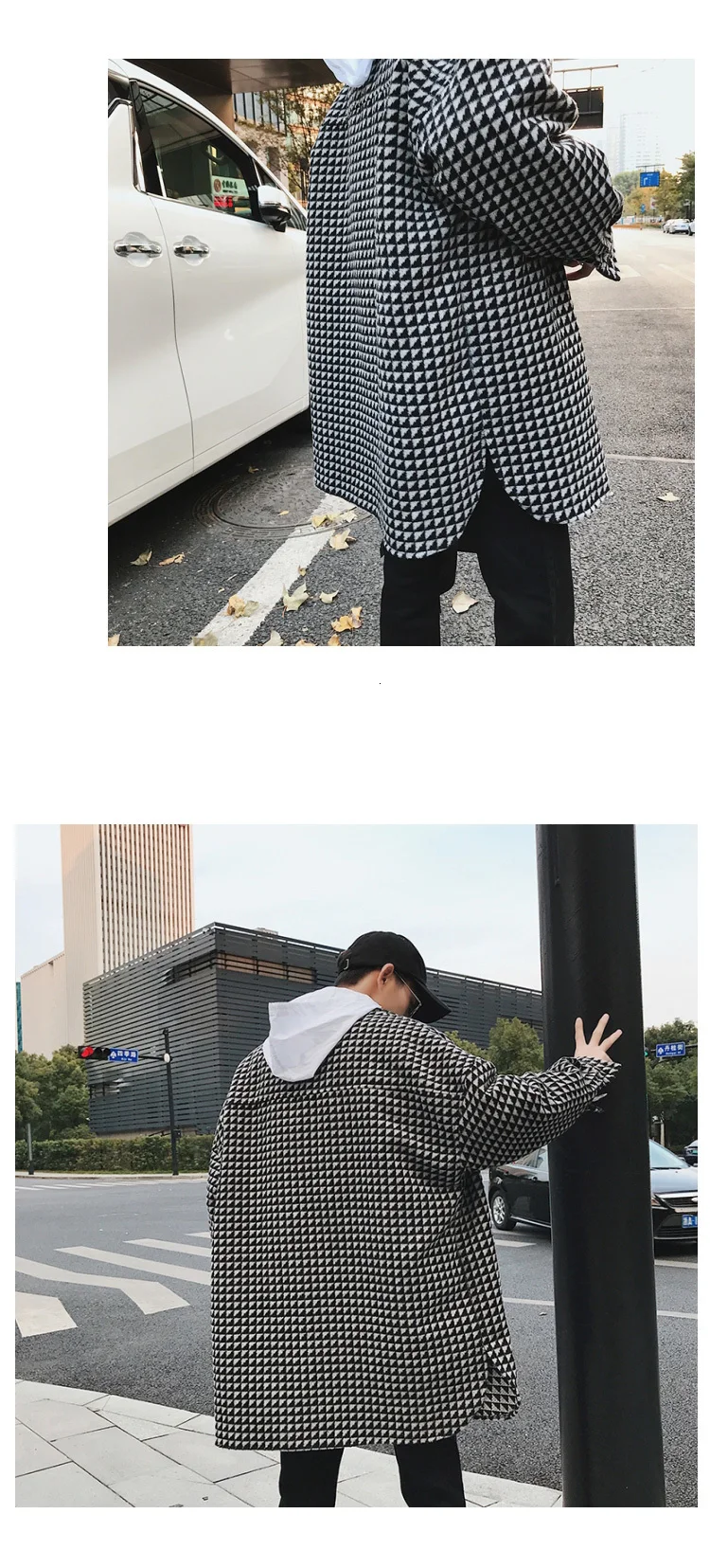 Мужская Осенняя свободная Корейская версия дикого тренда Повседневная Толстая куртка с длинными рукавами большой размер уличная одежда