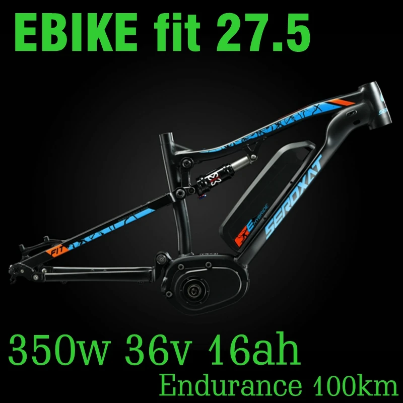 MTB 27 5 EBIKE frmae рама для внедорожника с подвеской из алюминиевого сплава езды по