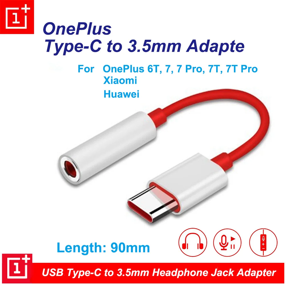 Original Oneplus Type C To 3.5mm 