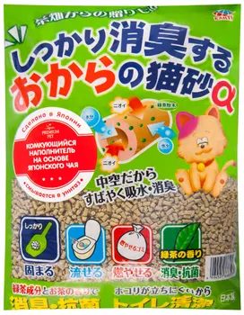 

PREMIUM PET JAPAN filler lumps Premium Pet Japan-based tofu with flavor of Japanese tea cat toilet