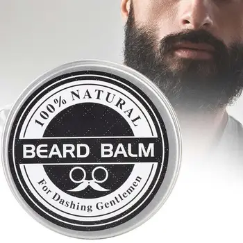 

60ml Men Beard Care Cream Mustache Shaping Moisturizing Wax Balm After Shave Cream