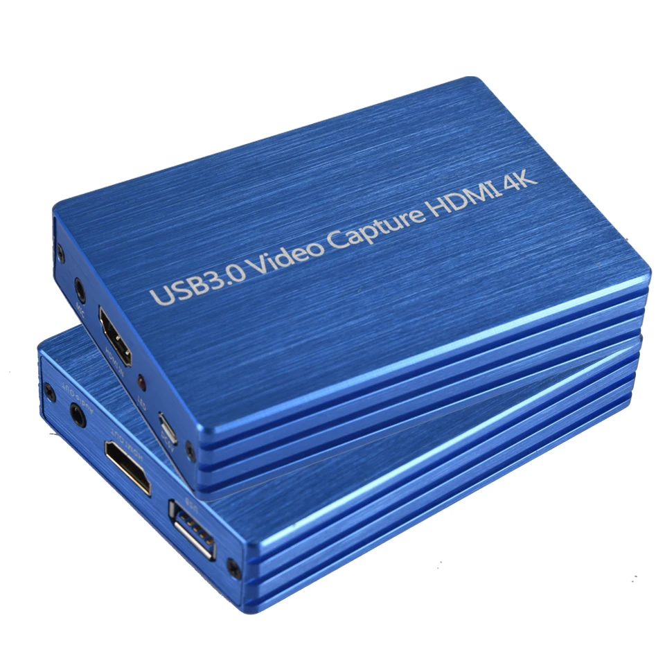 4K HDMI к USB 3,0 карта видеозахвата ключ 1080P 60fps HD видео рекордер игра захват для OBS захват игры Захват карты Live
