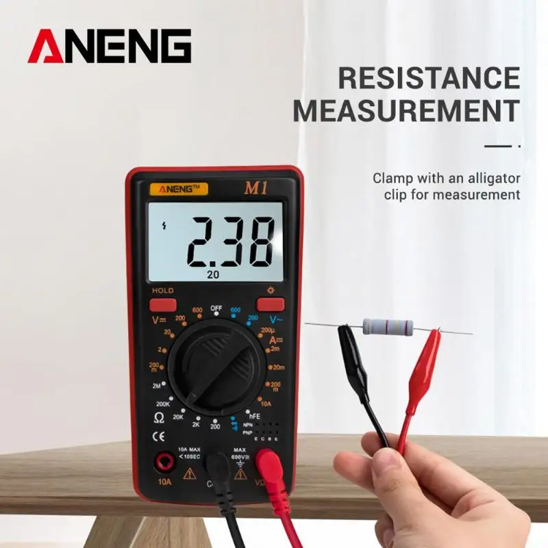 

ANENG LCD Digital Multimeter True RMS Voltage Current Meter NCV Tester Voltmeter Measurement of DC Current AC Voltage