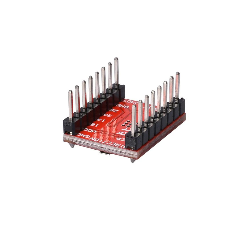 Детали 3D-принтера Reprap A4988 модуль драйвера шагового двигателя с радиатором Stepstick как DRV8825 совместим с Ramps 1,4