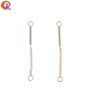 

Cordial Design 40Pcs 3*31MM DIY Accessories/Hand Made/Genuine Gold Plating/Chain Shape/Connectors/Jewelry Findings Component