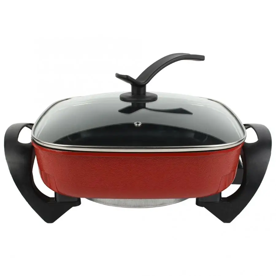 

5L Multi Cooker Non-stick Electric Hot Pot Square Slow Cooker Noodles Rice Eggs Soup Steamer Cooking Pot Multicooker 220V 110V