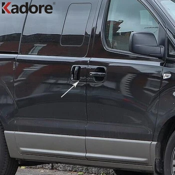 

For Hyundai Grand Starex H-1 i800 2018 2019 2020 Chrome Door Handle Bowl Cover Cup Cavity Trim Insert Styling