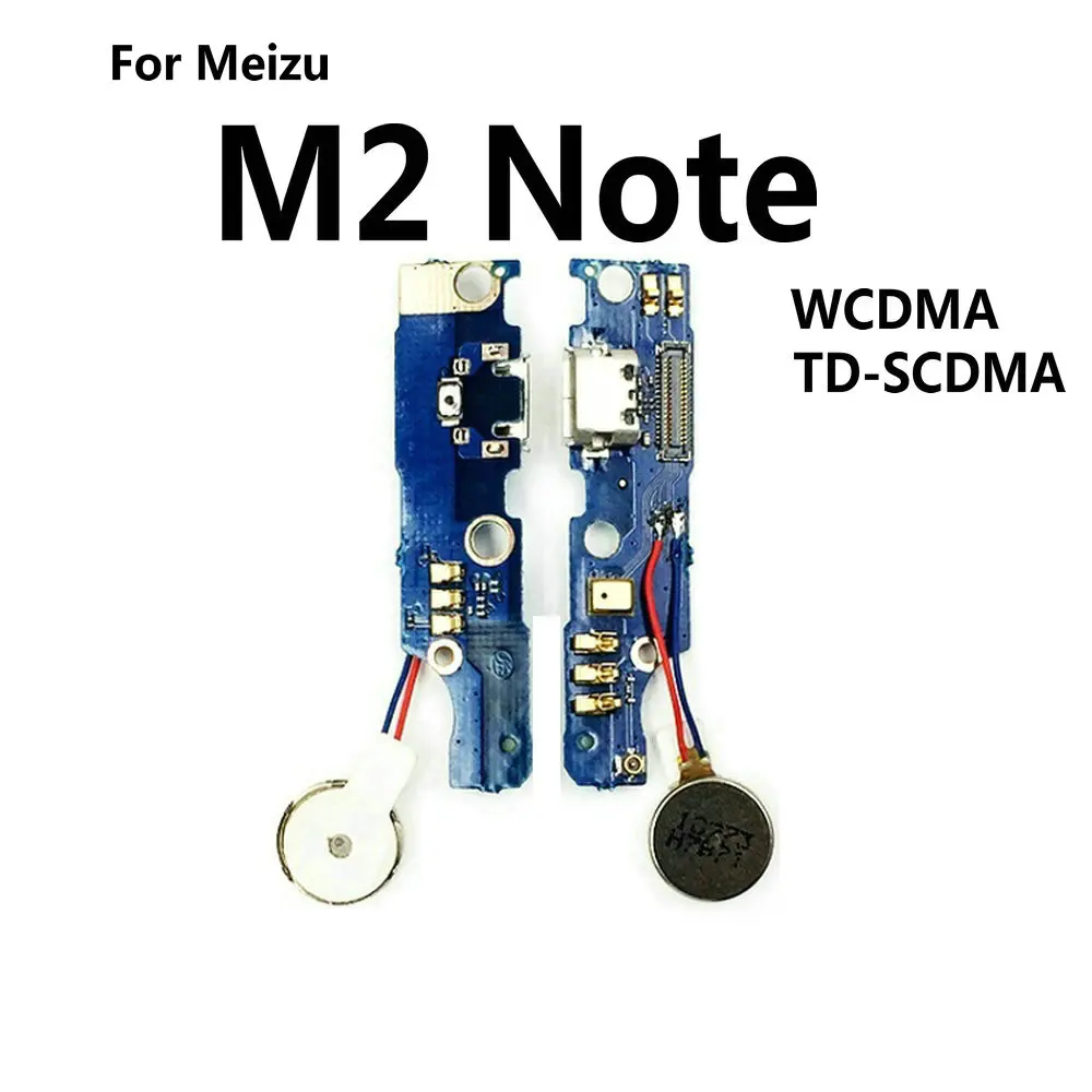 Для Meizu M2 Note WCDMA TDSCDMA USB зарядка порт плата с вибратором запасные части | Мобильные