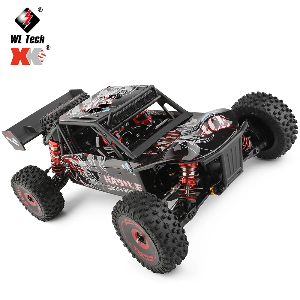 WLtoys 1:12 124016 RC Car 4WD 75km/h High-Speed Brushless Motor Off-Road 2.4G Drift Climbing RC Racing Cars Child Toy Gifts mini rc car