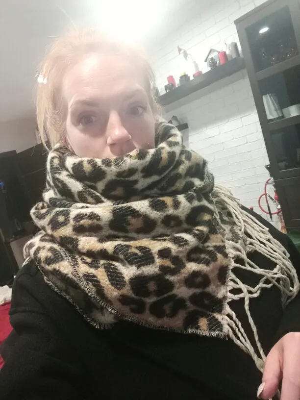 Зимний толстый шарф для женщин дизайн одеяло кисточкой леди шали и обертывание животных леопардовый принт кашемировые шарфы пашмины платок