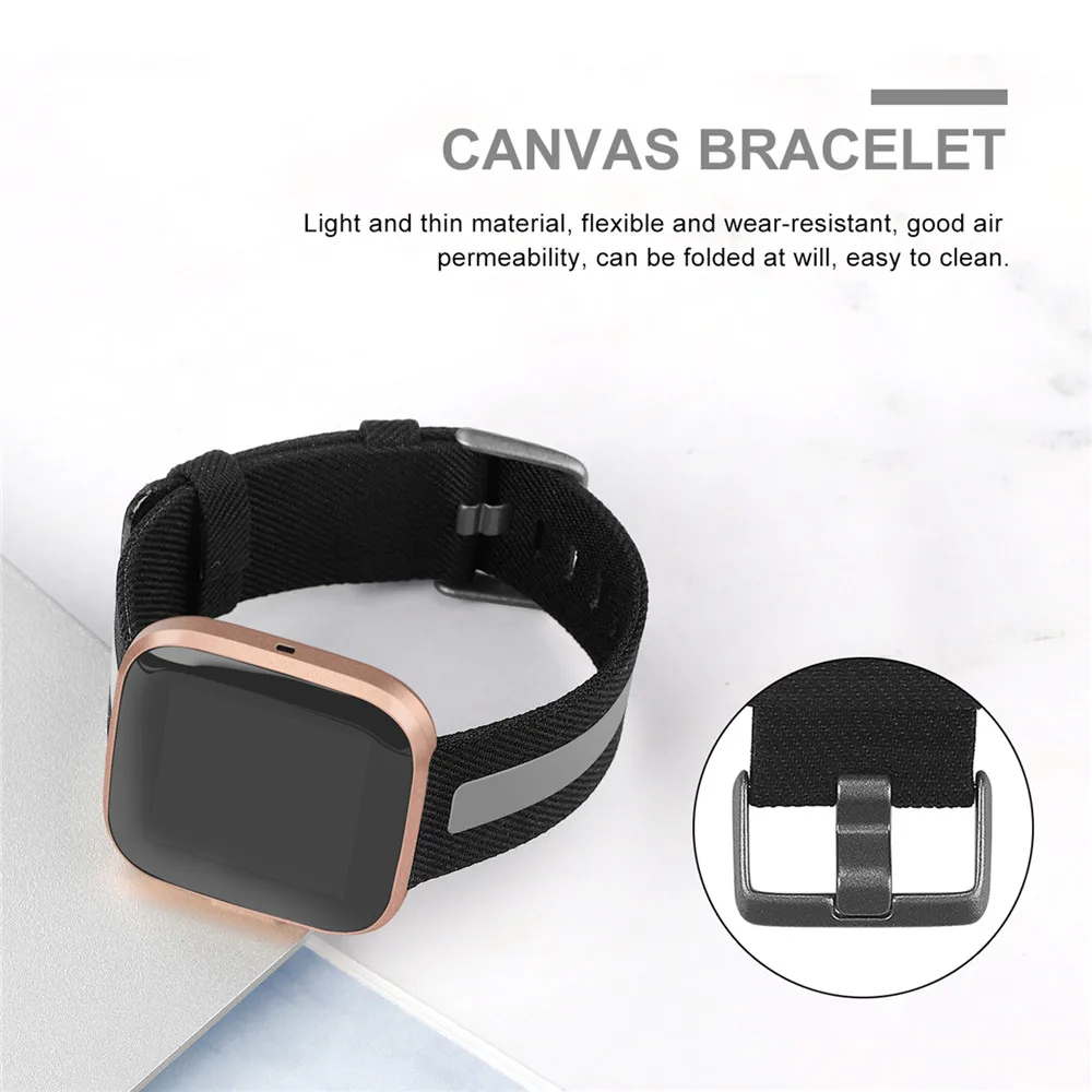 Replacement Sports Watchband Strap for Fitbit Versa/ Versa 2/ Versa Lite Smart Watch Wrist Strap Band Bracelet for Fitbit Versa2 Replacement Sports Watchband Strap for Fitbit Versa/ Versa 2/ Versa Lite Smart Watch Wrist Strap Band Bracelet for Fitbit Versa2