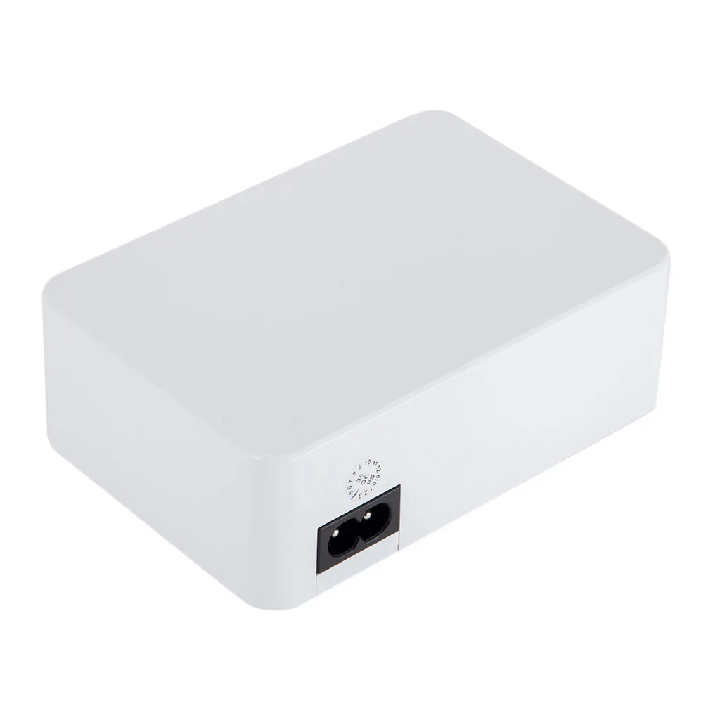 USB коммутатор QC3.0 USB 5 порт+ type-C быстрое гнездо для зарядки с ЖК-дисплеем для Pad Sams ung адаптер планшетный ПК телефон USB Hubs-L909