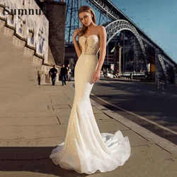 SoDigne Shiny Sweethear Meimaid Wedding Dresses Glitter Tulle Sexy Spaghetti Straps Boho Bride dresses Vestidos de novia