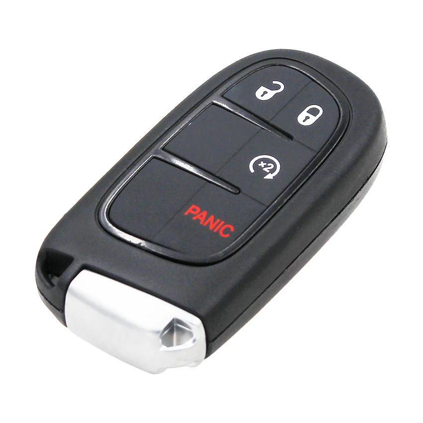 4 кнопки Smart Remote Car Key Shell чехол Корпус для Jeep Cherokee 2014 2018 RAM 1500 2500 3500 2013 2017 FCC ID: GQ4