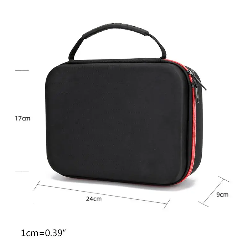 Buy Nylon/PU Leather Storage Box Carrying Case Handbag for DJI Mavic Mini Handheld Gimbal Stabilizer Drone Accessories