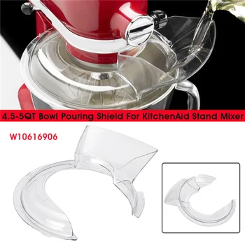 

4.5-5QT Bowl Pouring Shield Tilt Head Parts For KitchenAid Stand Mixer KN1PS KSM500 KSM90 KSM75 K45SS Replacement Spare Parts