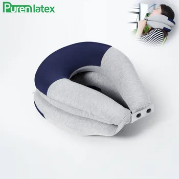 

PurenLatex Orthopedic Multi-Function U-Shape Pillow Memory Foam Neck Pillow Slow Rebound Travel Pillow Protect Spine Cushion