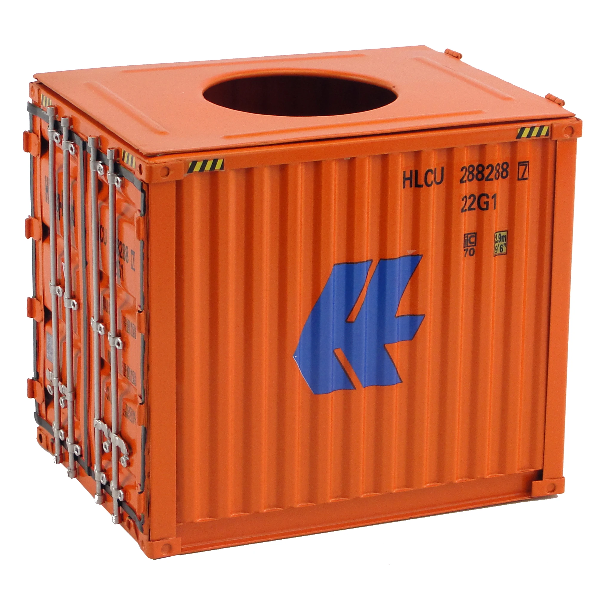 Online Eisen retro kunst eisen dekoration Behälter Tissue Box Antiken klassischen container modell fall box