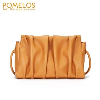 

POMELOS Branded New Fashion Women's bag 2020 Trend Leather Luxury Shoulder bag High Quality Female Handbags Purse