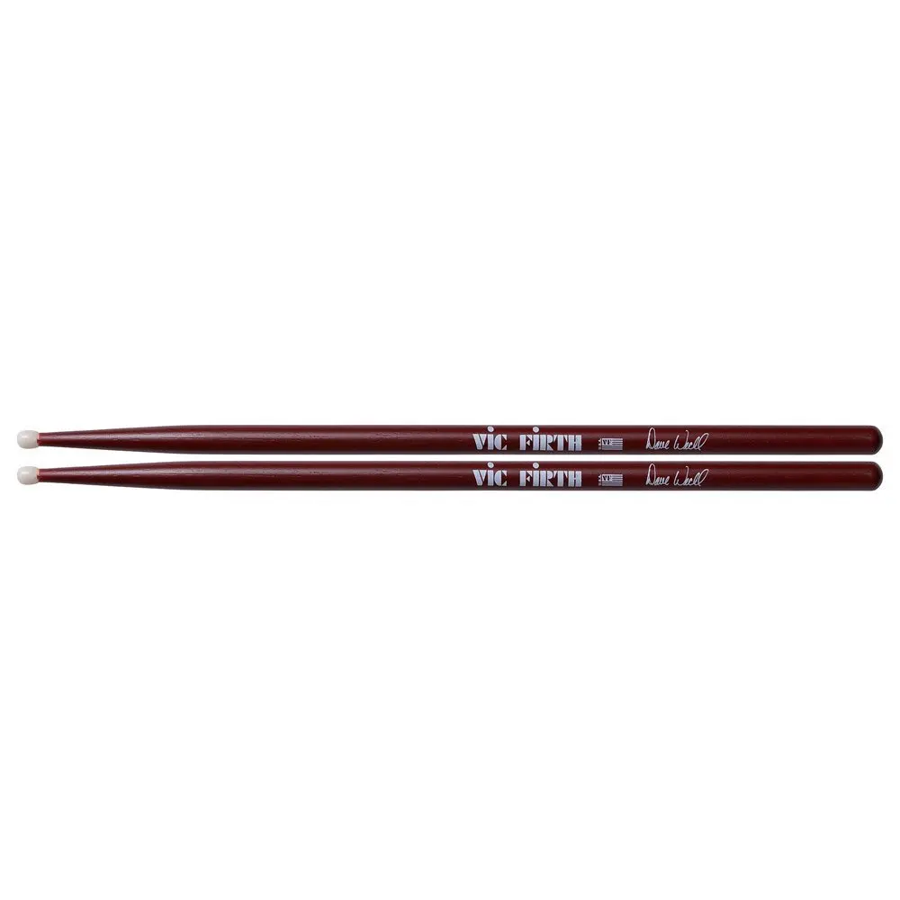 Vic Firth Dave Weckl Signature Series-Dave Weckl деревянные или нейлоновые наконечники голени, бочка, кончик для широкой тарелки - Цвет: SDWN Nylon Tip