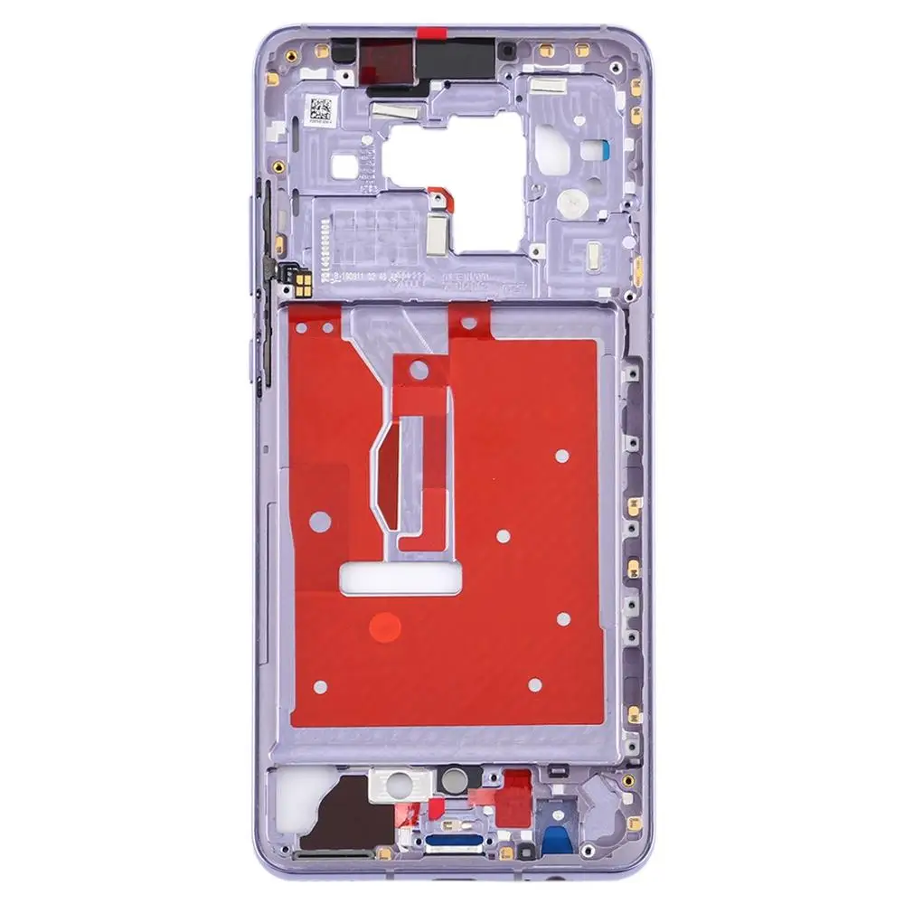 Средняя рамка пластина для huawei mate 30 - Цвет: Фиолетовый