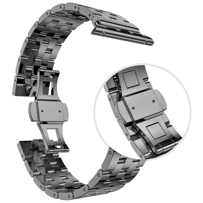 Браслеты из нержавеющей стали для Apple Watch Series 4, 5, 44 мм, 40 мм, мужской браслет, ремешок для iWatch Series 3, 4, 538 мм, 42 мм, для женщин