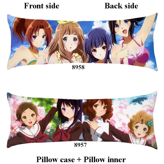 pillow Аниме hibike! Euphonium подушка для тела с мультяшным рисунком Oumae Kumiko Kousaka Reina Длинная Подушка, включая внутреннюю - Цвет: pillow
