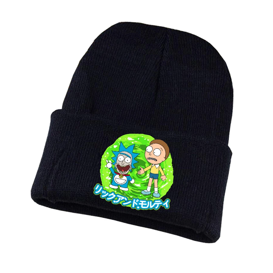 Игра Doraemon вязаная шапка для косплея унисекс принт Для Взрослых Повседневная хлопковая шапка для подростков зимняя вязаная шапочка
