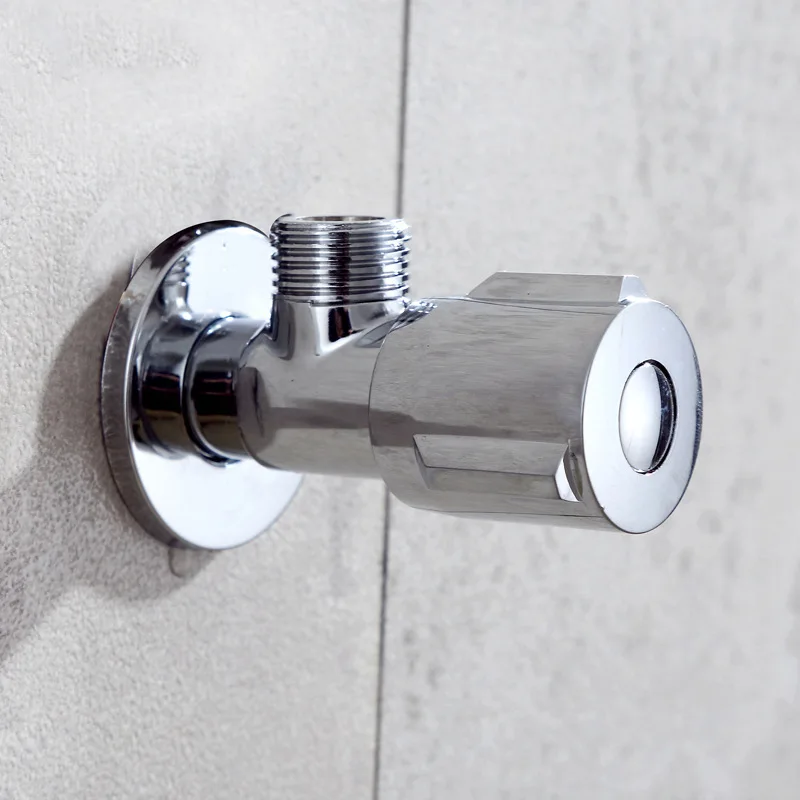 Король сантехники от производителя; треугольный клапан Медь тела угол клапан камера горшок ведущих водонагреватель горячей и холодной воды