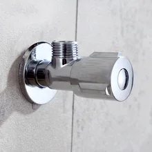 Король сантехники от производителя; треугольный клапан Медь тела угол клапан камера горшок ведущих водонагреватель горячей и холодной воды