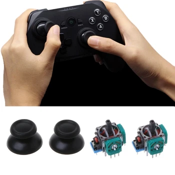 

2 Pcs Joystick Axis Analog Sensor Module Thumbstick For PS4 Pro Slim Controller