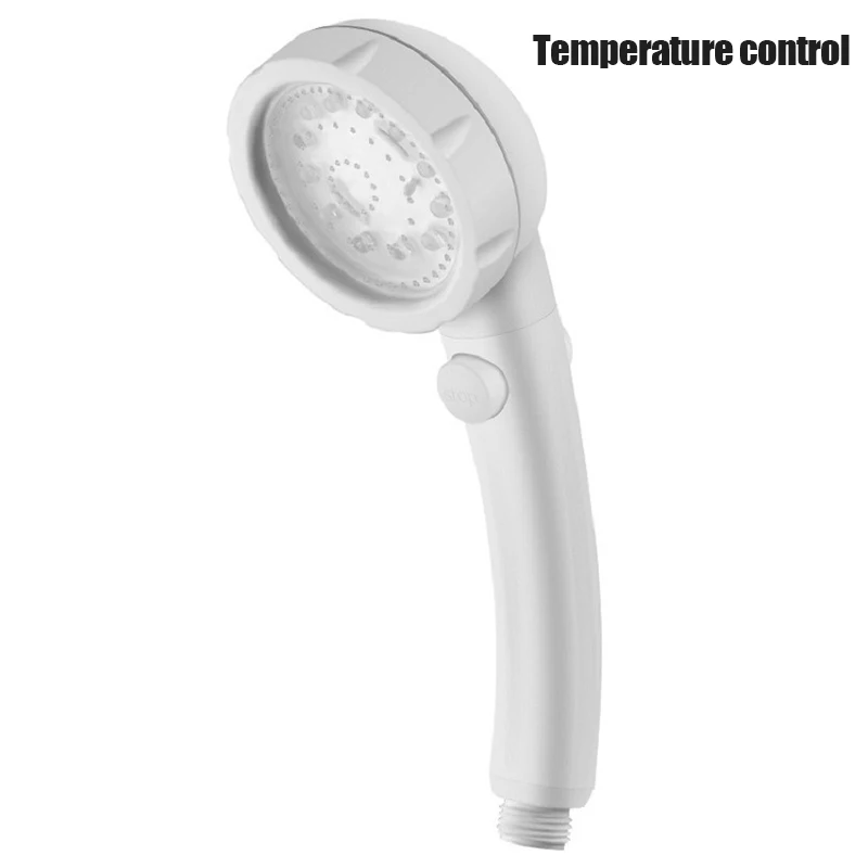Temperature control Автоматическая температура воды Изменение цвета отрицательных ионов светодиодный ручной душ MYDING - Цвет: Temperature control
