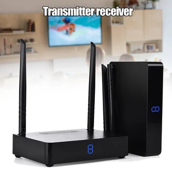 

HD585 Wireless HDMI Video Audio Transmitter Receiver AV Sender Extender 5.8GHz 350m Set-top Box Sharing KQS8