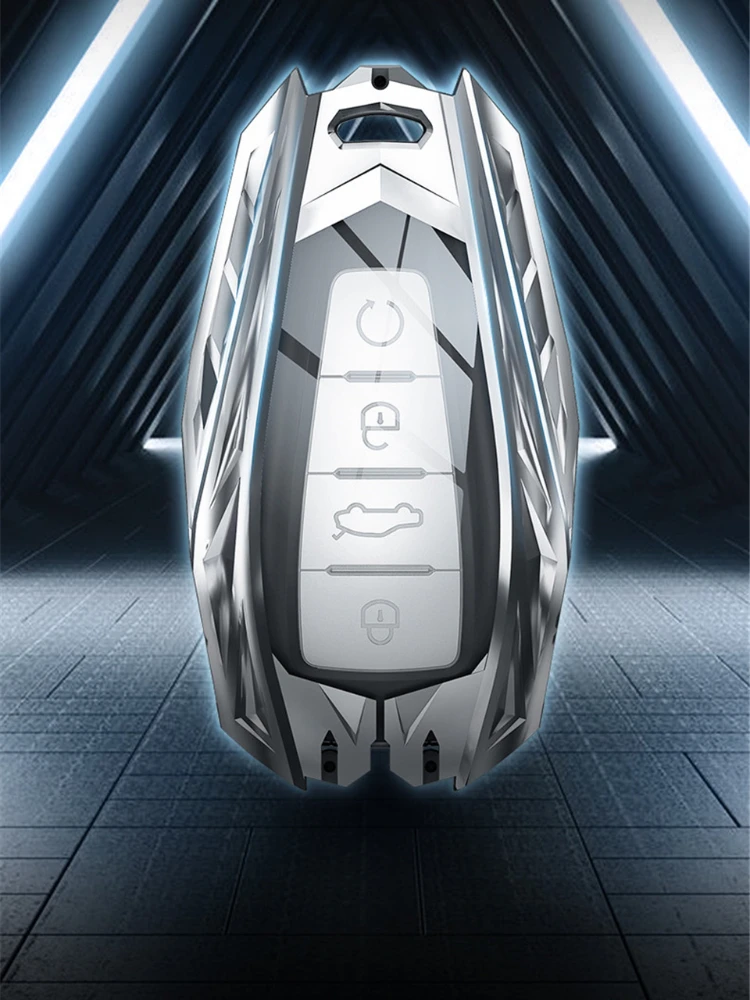 Set di supporti per coperture per portachiavi per auto in lega di zinco per Geely Coolray X6 Emgrand Global Hawk GX7 accessori remoti - Hc5f553964ee94042a5a8cd0a7e5b67c99