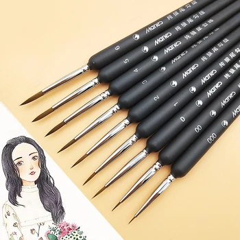 

Maries Hand Watercolor Scriptliner Hook Line Drawing Paint Brush Painting Brush Pen Painting Supplies