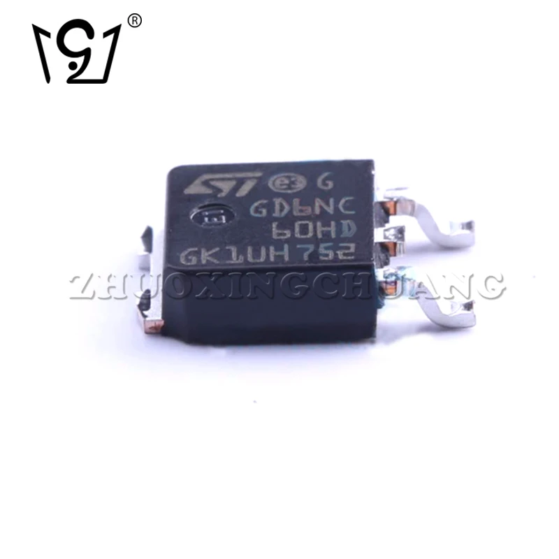 1 шт. STGD6NC60HDT4 TO-252 STGD6NC60 6NC60HDT4 6NC60 новый оригинальный драйвер IGBT ic | Бытовая техника