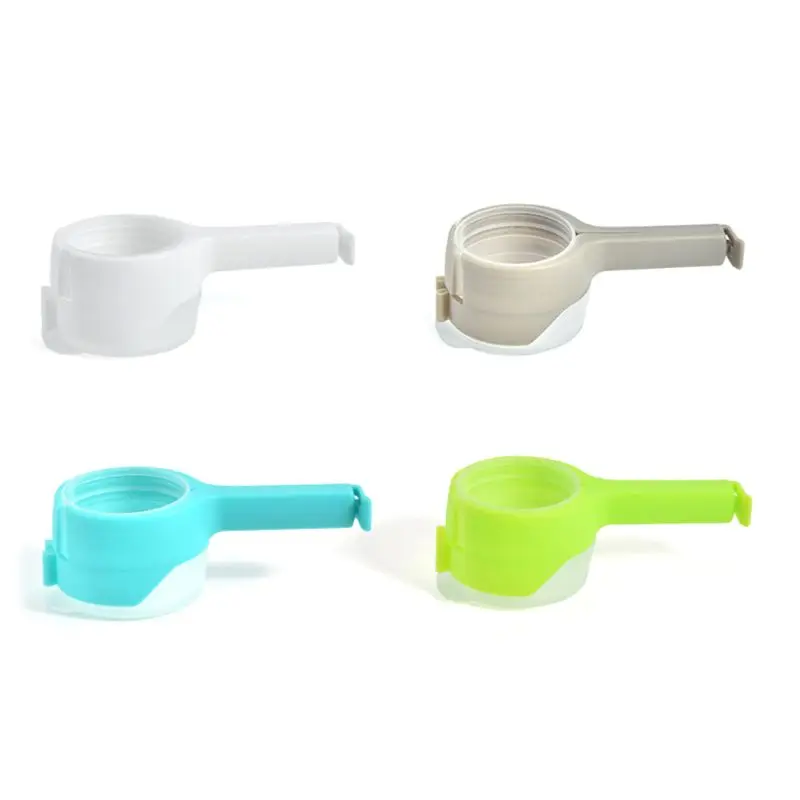 Seal Pour Food Storage Bag Clip Snack Sealing Clamp with Discharge Nozzle Travel Kitchen Gadget |