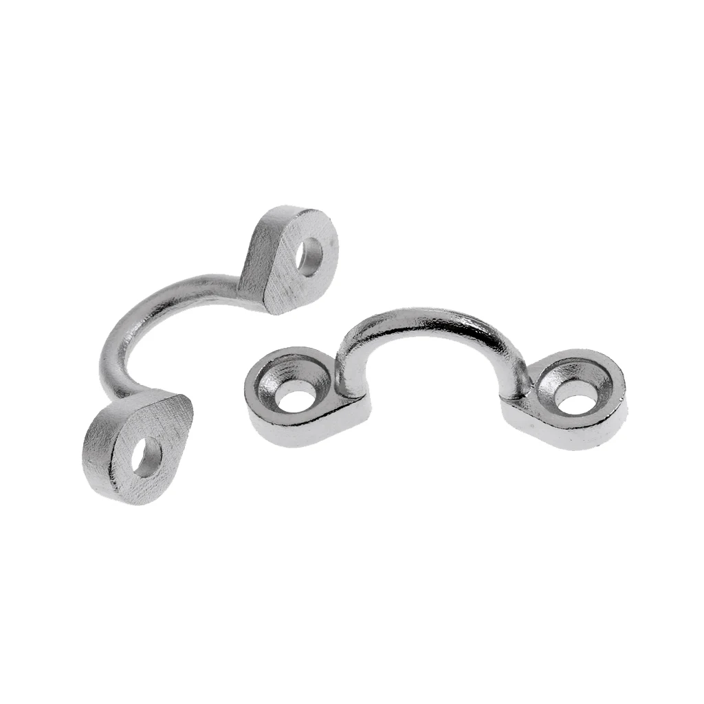 6 Pieces Of Pipe Clamp Bracket Clamp For Fastening And Mounting Clips, 316 Stainless Steel