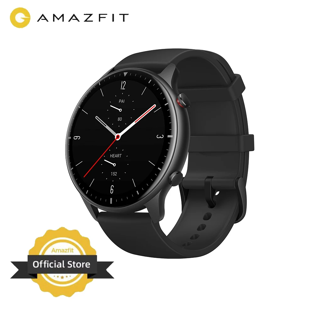  Смарт часы Amazfit GTR 2, 14 дней без подзарядки, 1,39 дюйма, AMOLED, 326ppi 