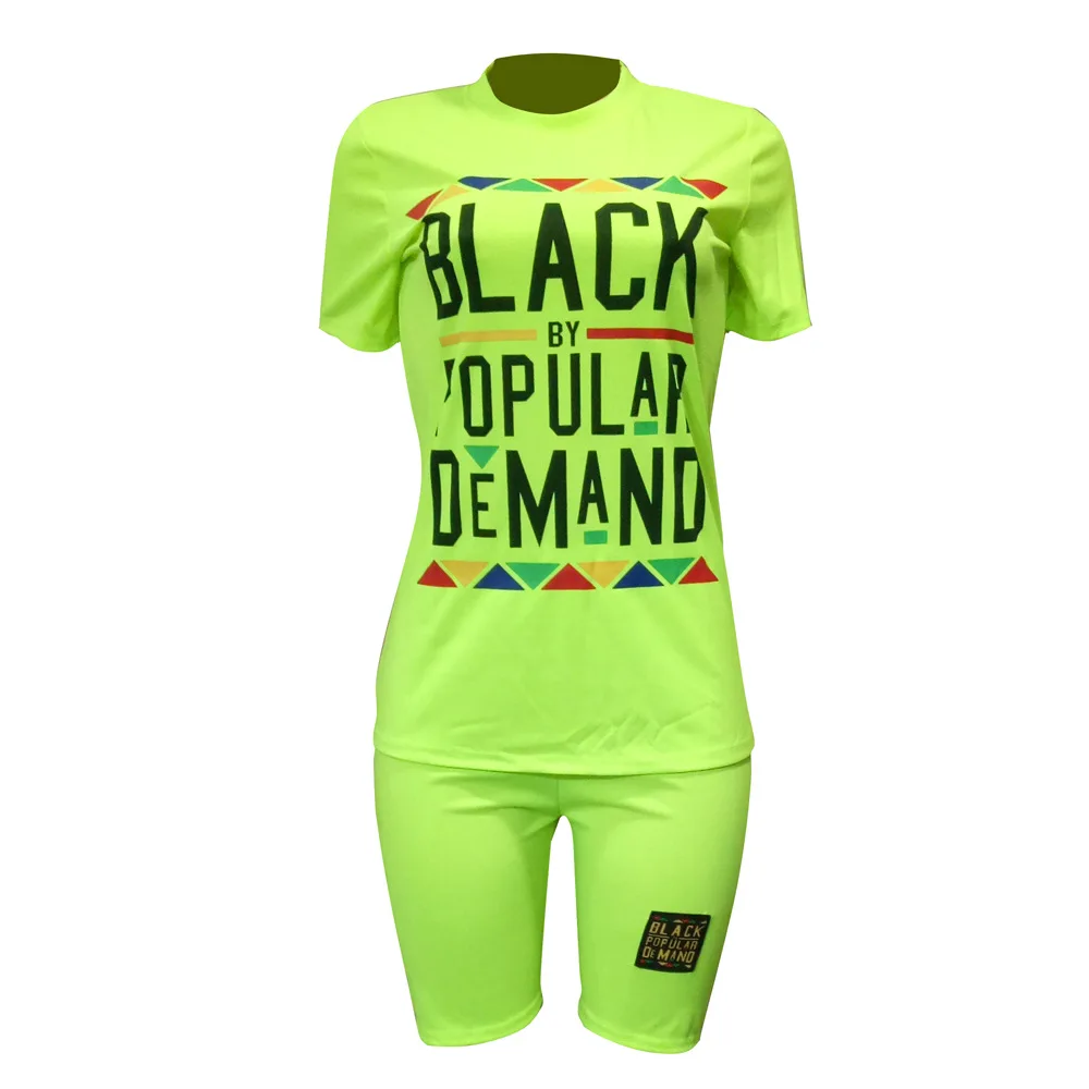 Women two piece set summer o-neck crop top shorts 2 piece set for women two pieces sets tops shorts sets F987
