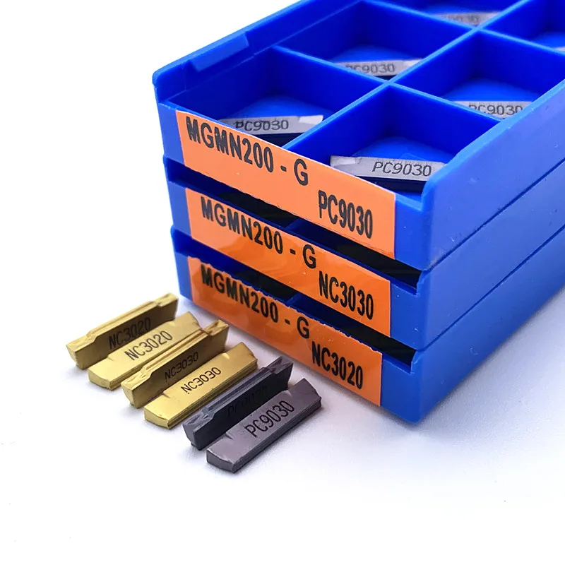 10pcs MGMN150-G NC3020 1.5mm Cutting and grooving cnc carbide turning insert