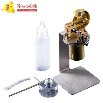 

All-Metal Horizontal Single Cylinder DIY Steam Engine Stem Model Set